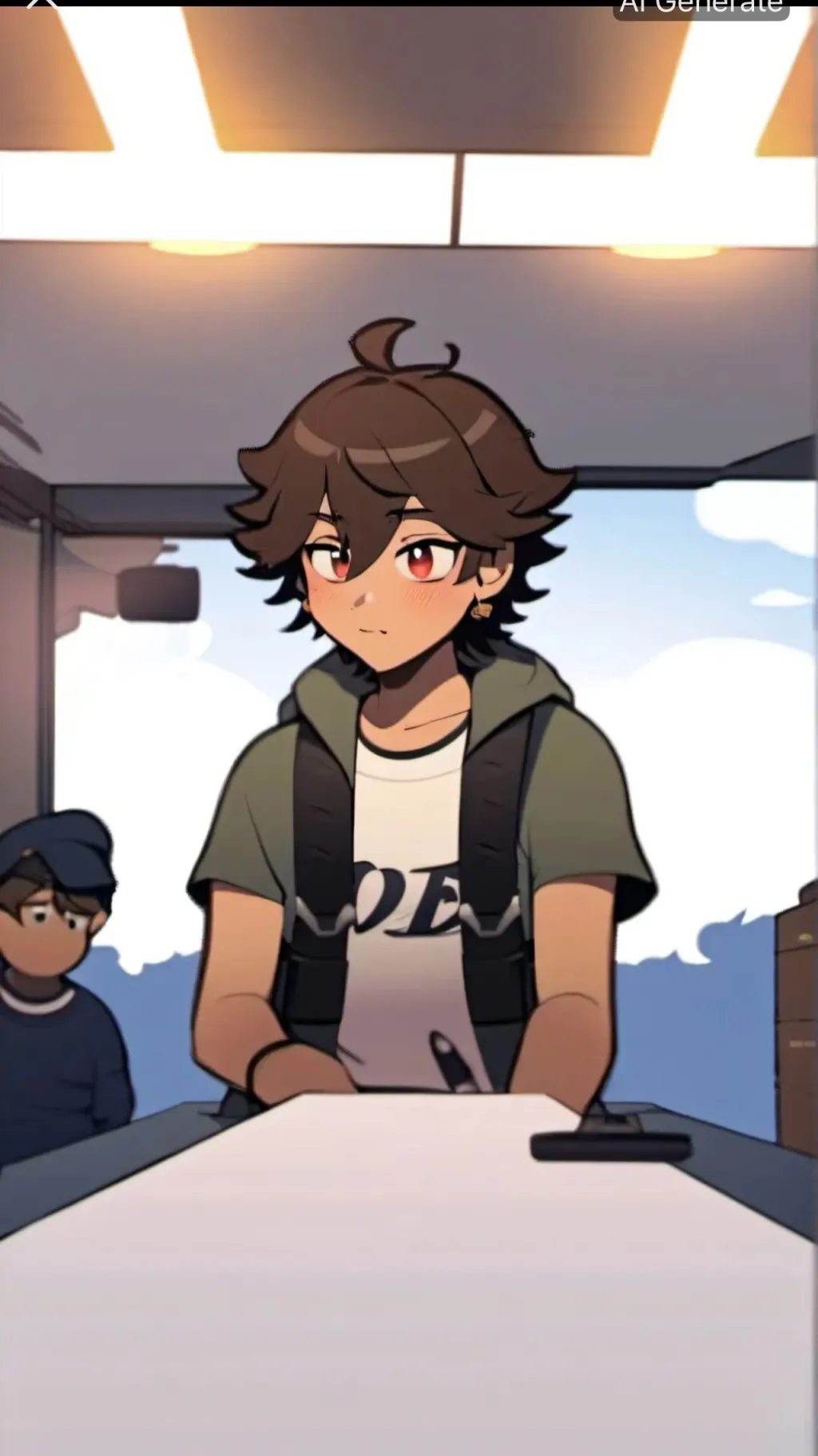 ai character: Gregory background