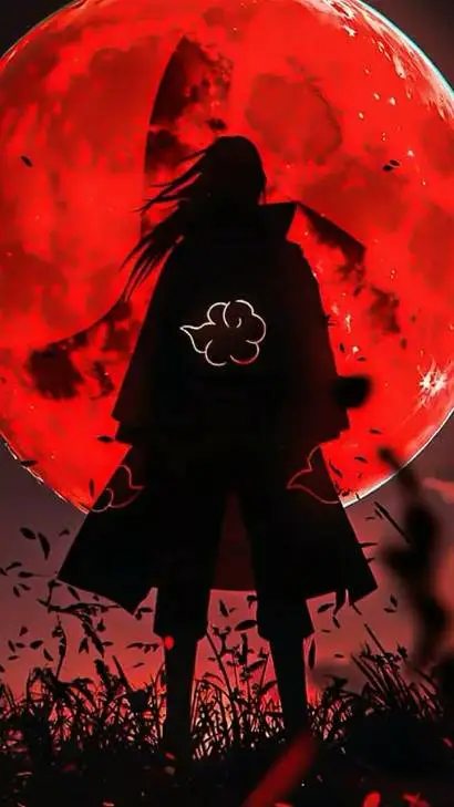 ai character: Itachi fr background
