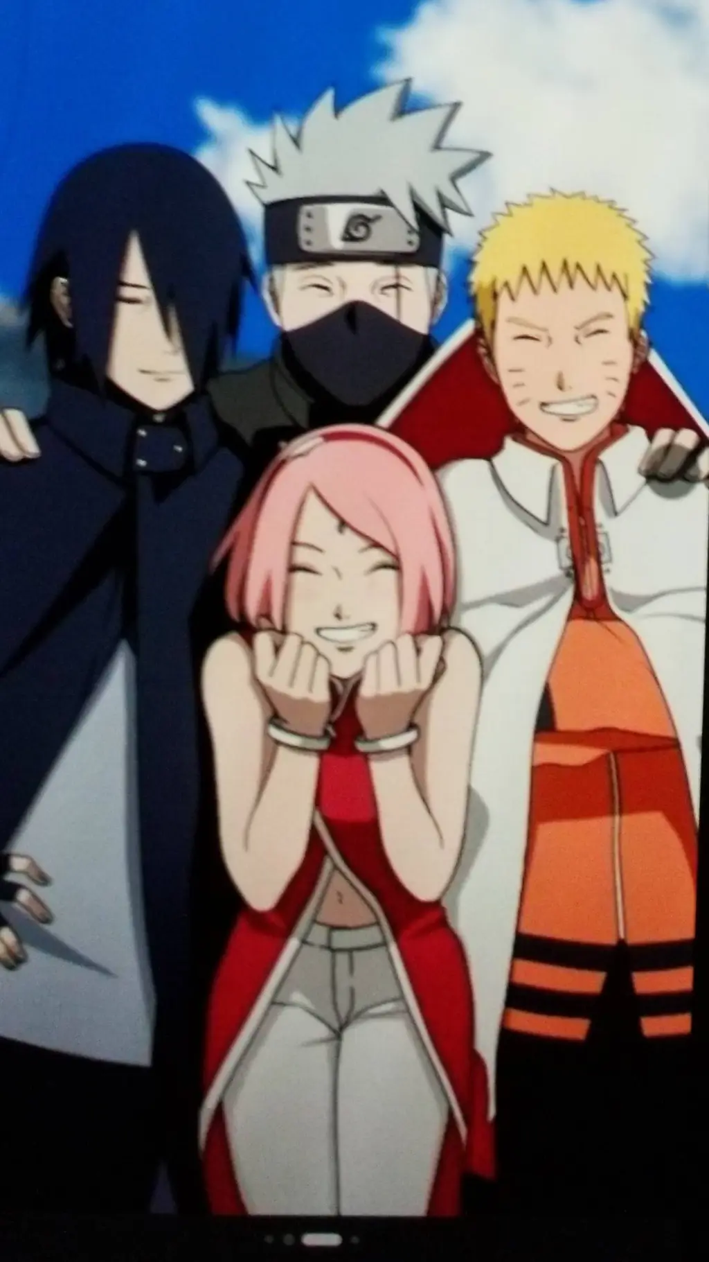 ai character: Sasuke  background