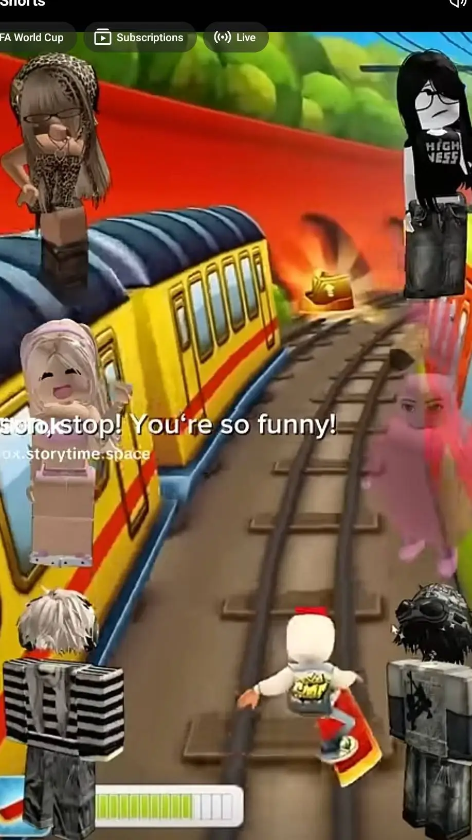 ai character: Roblox gc background
