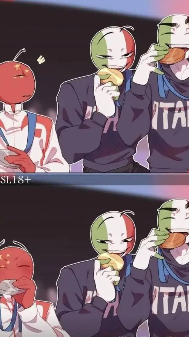 ai character: Italia  background