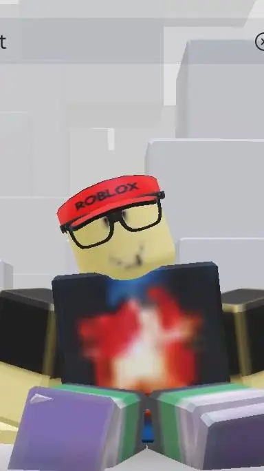 ai character: my oc in roblox background