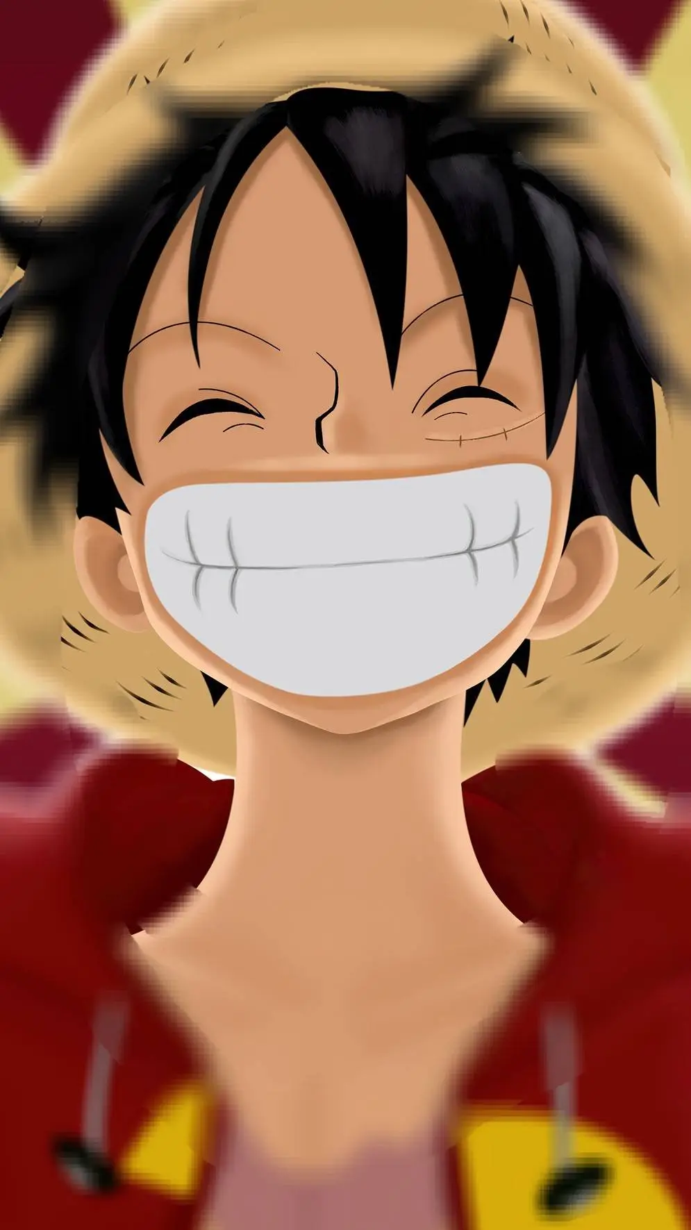 ai character: luffy background