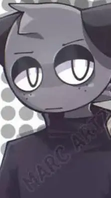 ai character: GRAY background