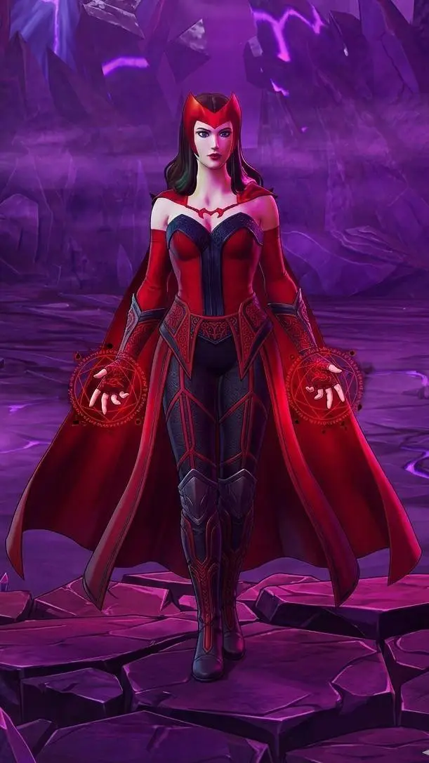 ai character: Wanda Maximoff background