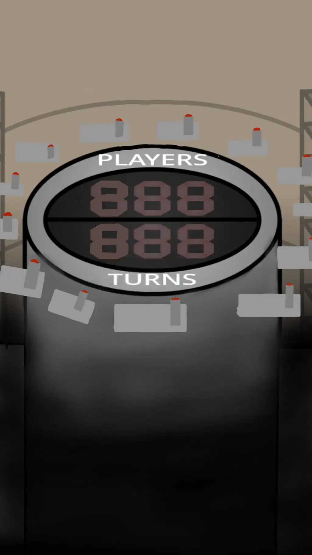 ai character: trick shot but DW background