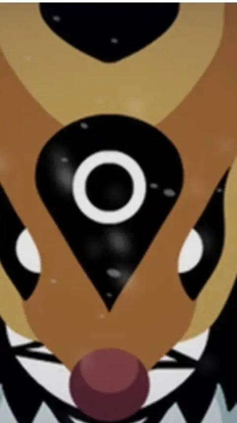 ai character: horror Santa background