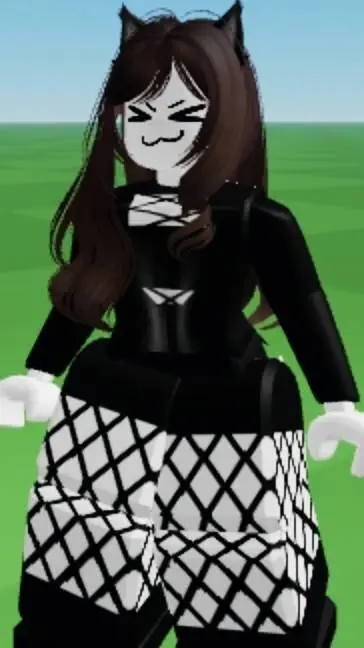 ai character: cat e girl  background