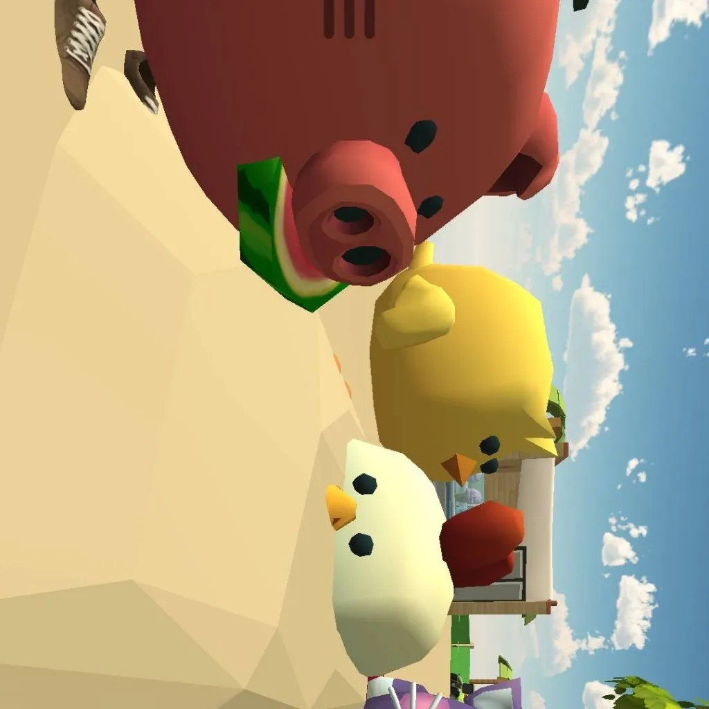 chat with ai character: chickengunhateyou