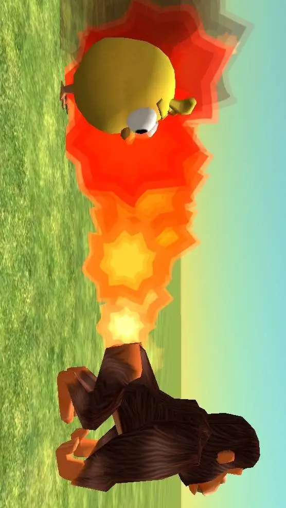 ai character: chicken gun town 2 background