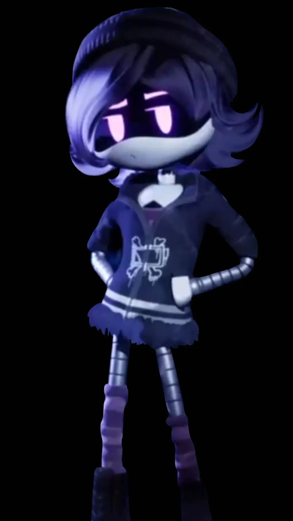 ai character: Uzi doorman background