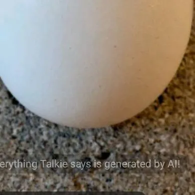 chat with ai character: puppet see egg