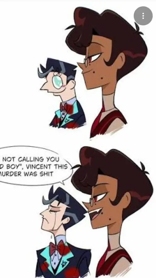 ai character: Vincent & Human Al background