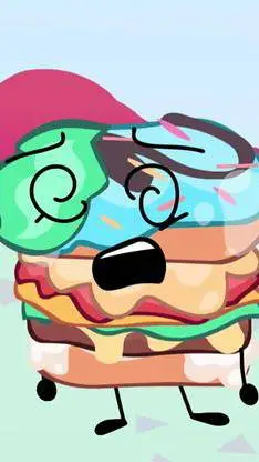 ai character: Crazy Food background