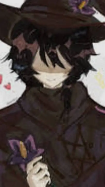 ai character: Azure 💜 background