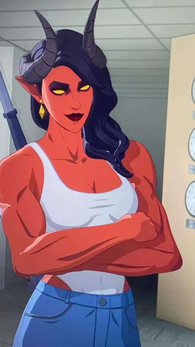 ai character: MALEVOLA background