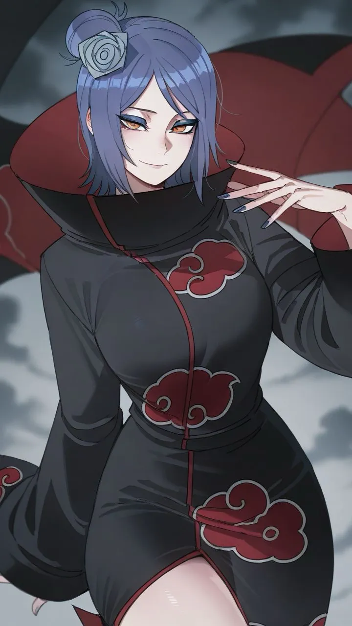 ai character: KONAN background