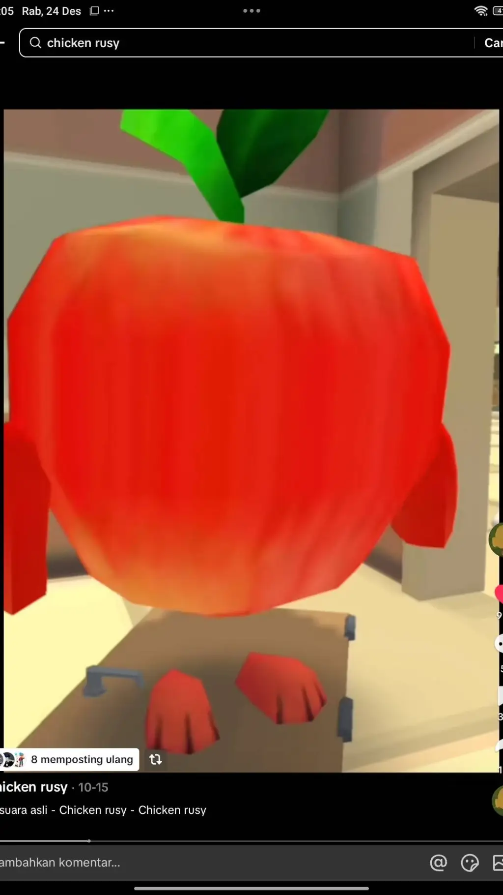 ai character: Koko bully  background