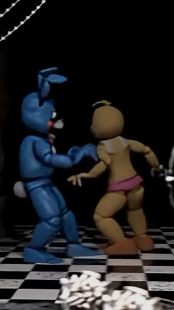 ai character: Toy Bonnie, chica background