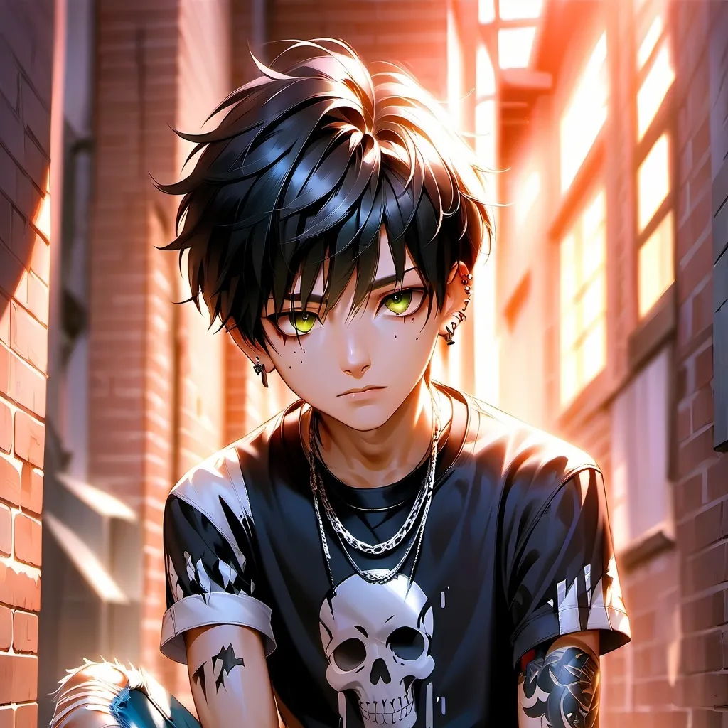 chat with ai character: Óscar el emo 