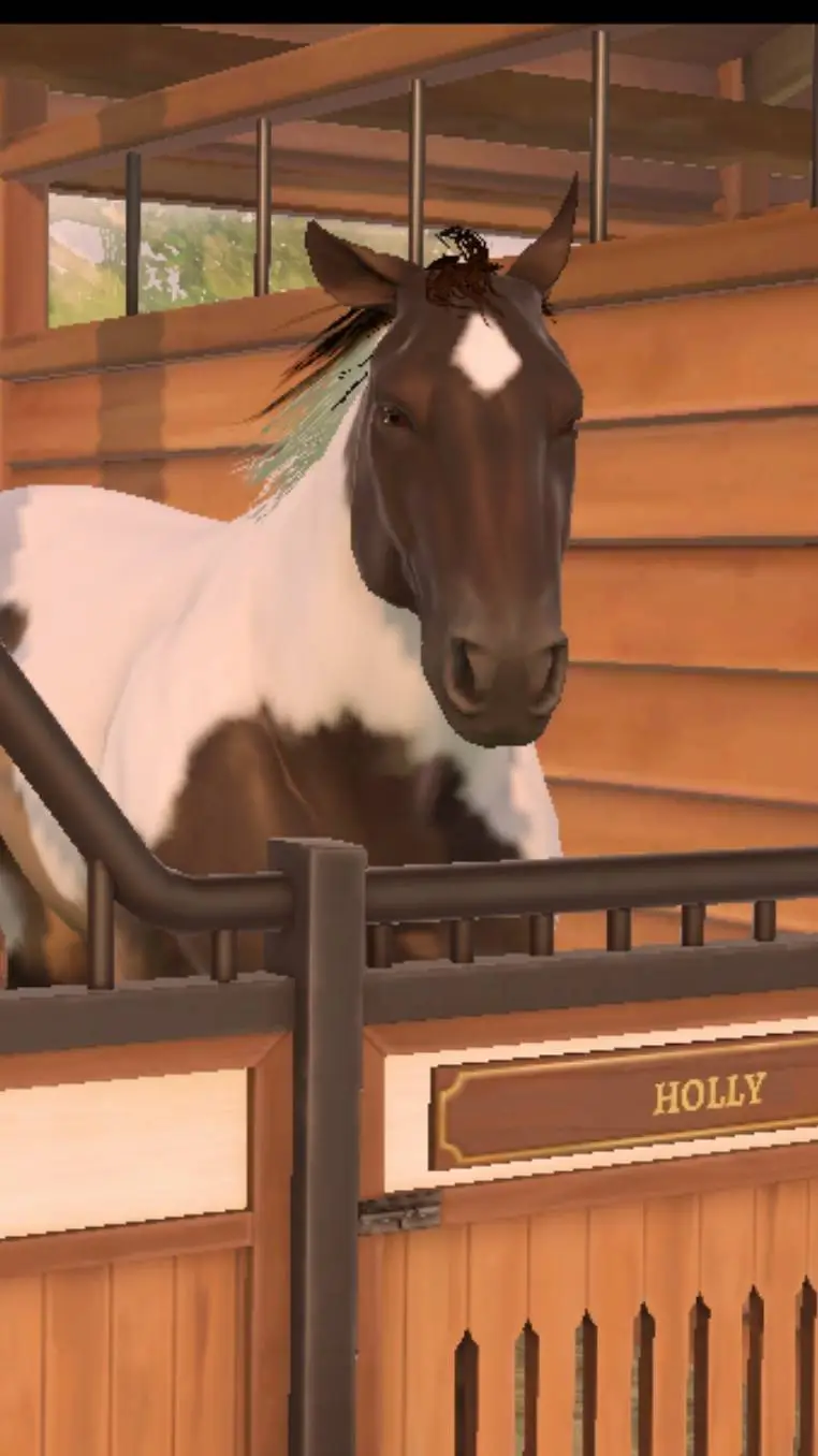 ai character: grand prix horse background