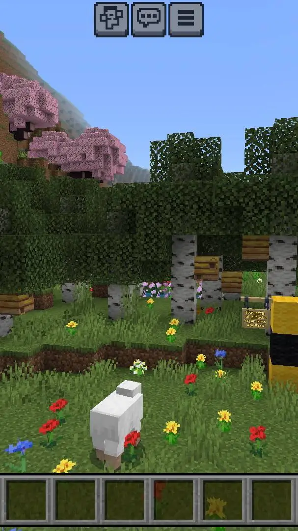 ai character: floresta abelhuda  background