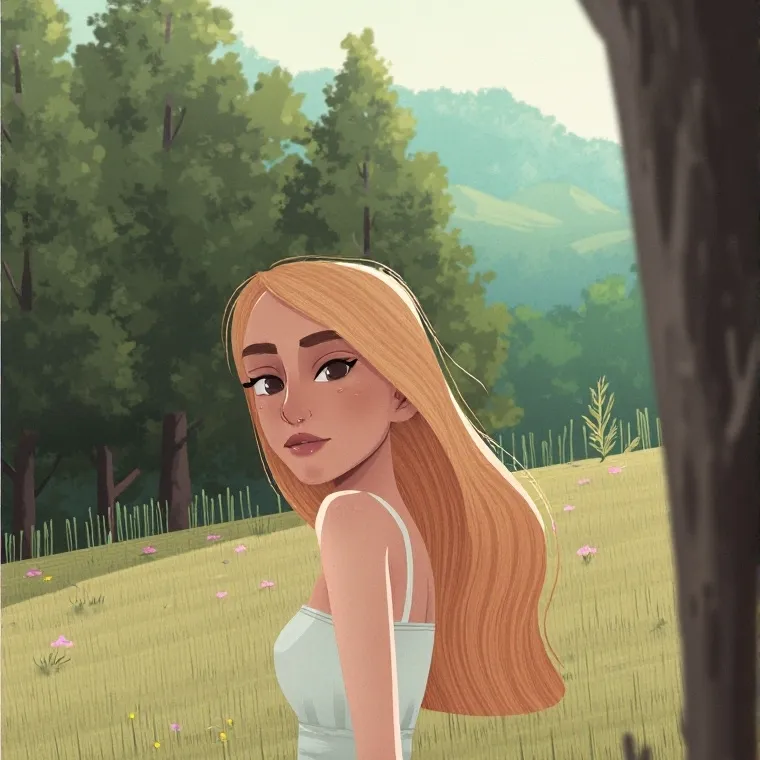 chat with ai character: Wenda te engaña