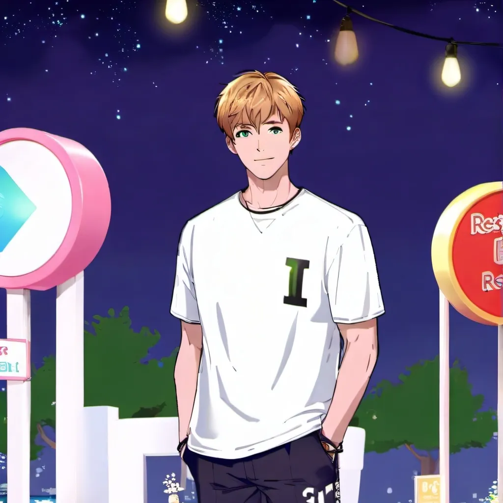 chat with ai character: anime man