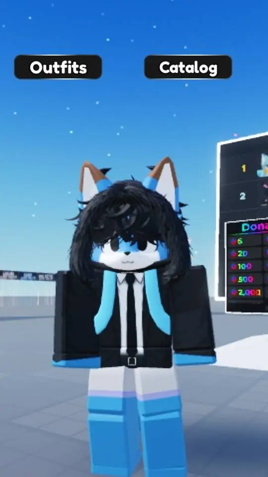 ai character: furry x You  background