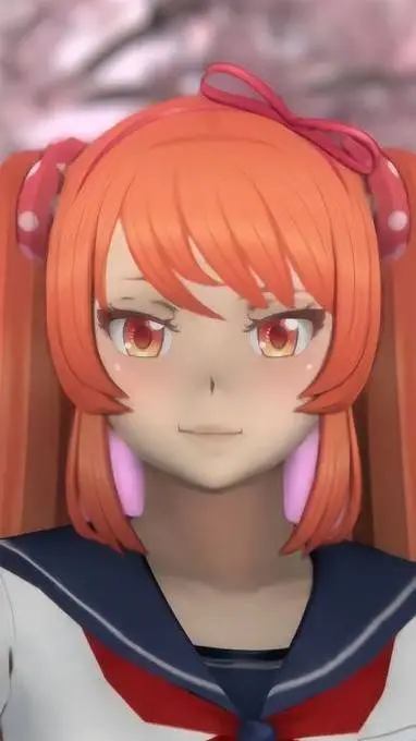 ai character: Osana Najimi  background