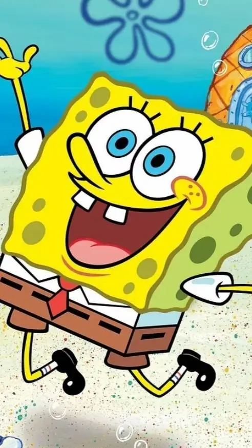 ai character: Bob Esponja background