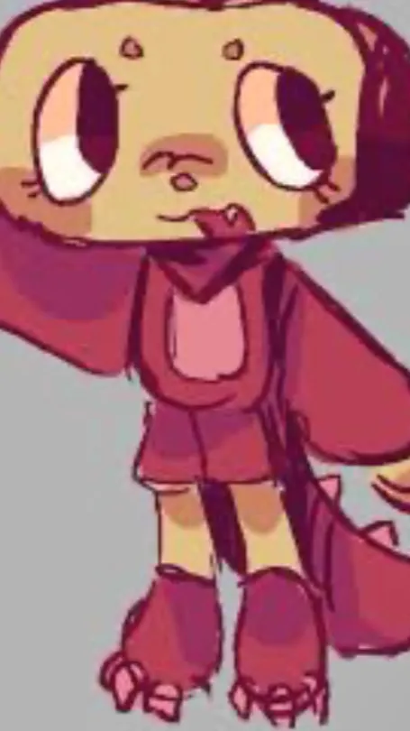 ai character: ᔕᕼEᒪᒪY 🐚🦖 background