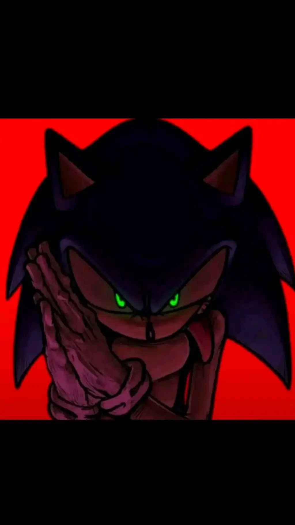 ai character: freaky sonic exe background