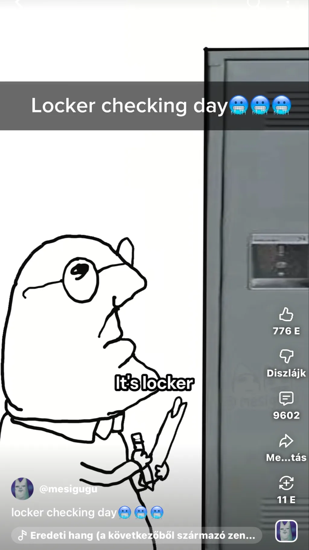 ai character: Lockerchecking day background