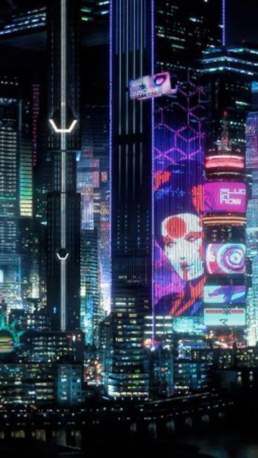 ai character: Cyberpunk NC Rp background