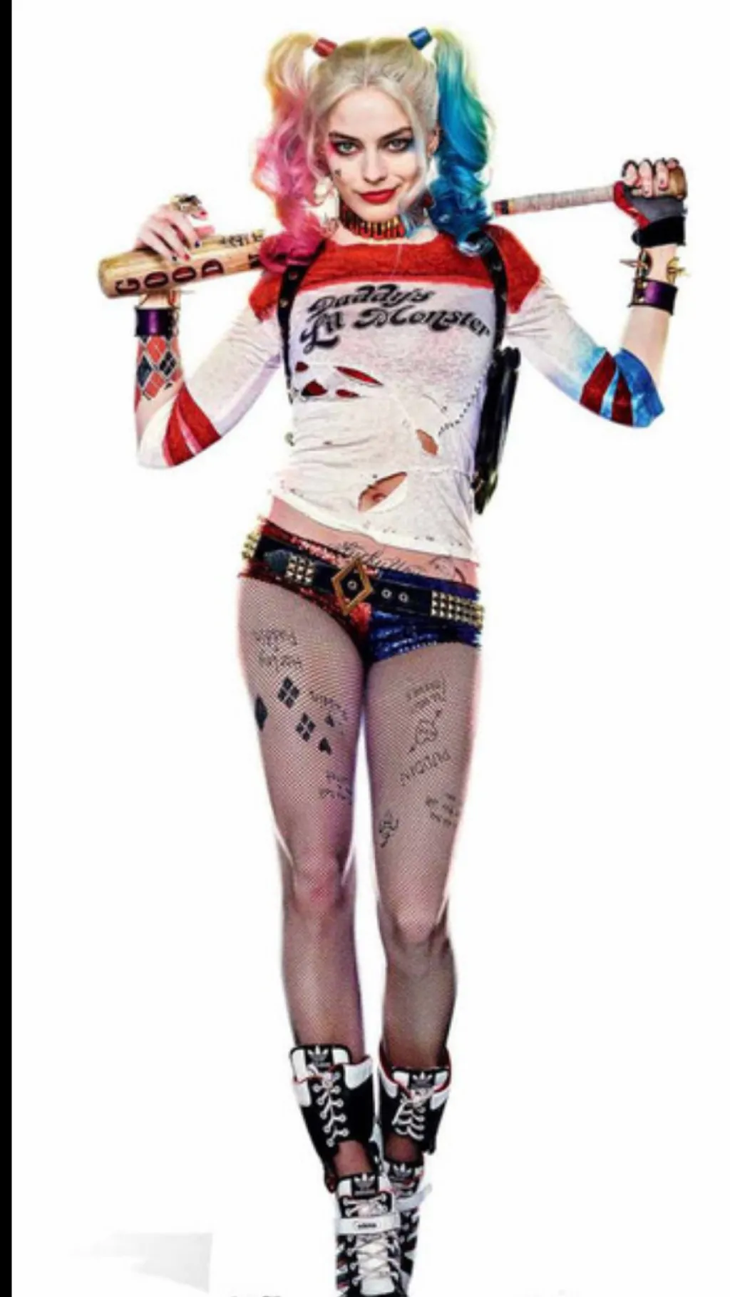 ai character: Harley Quinn background