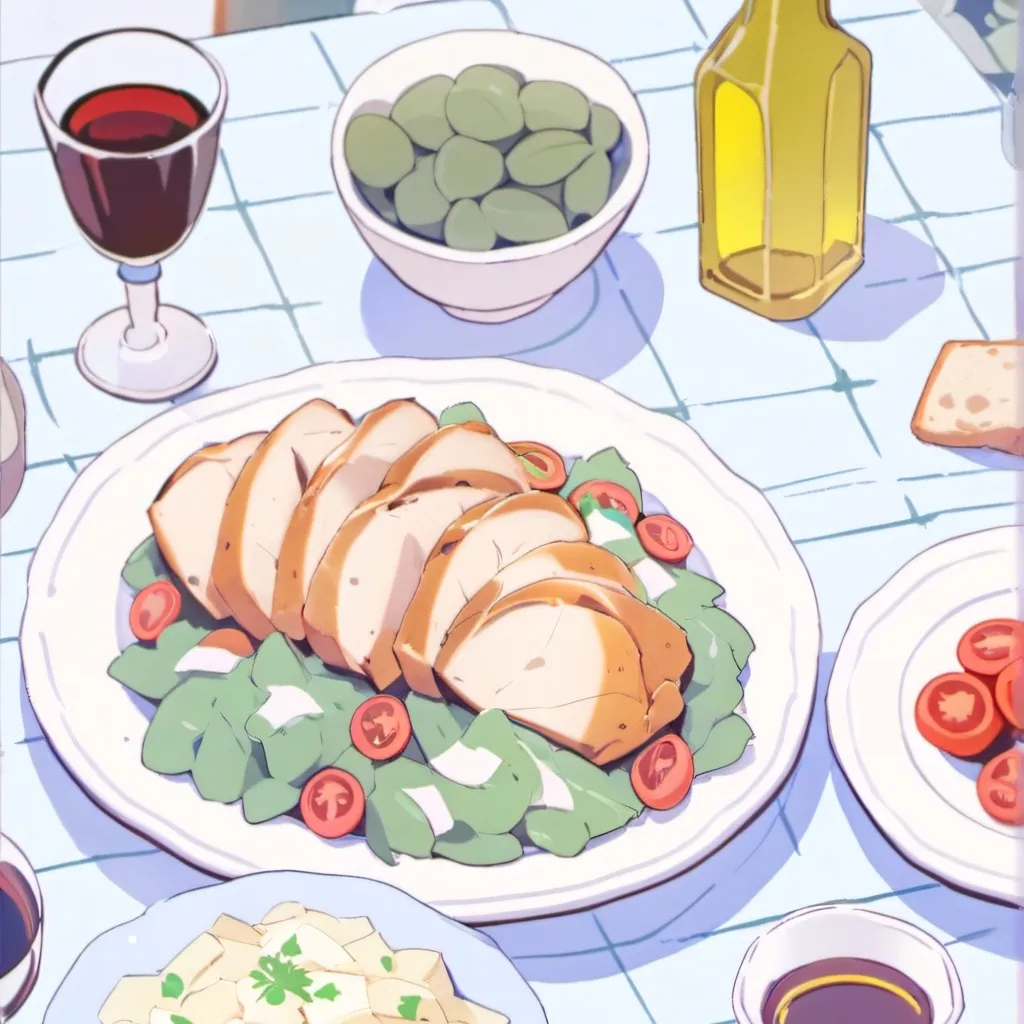chat with ai character: Food