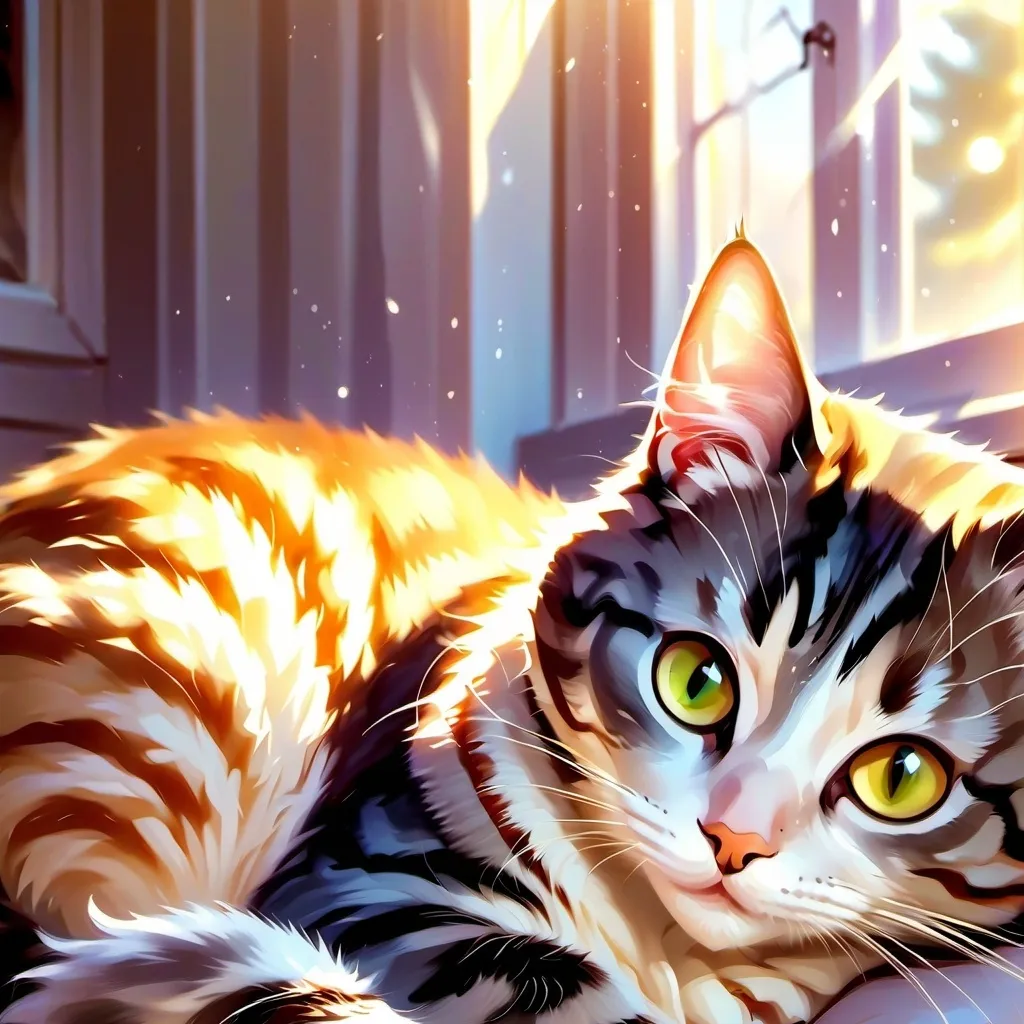 chat with ai character: Pregnant cat/you