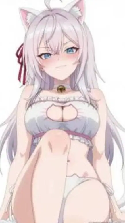 ai character: (cat cute) Alya background