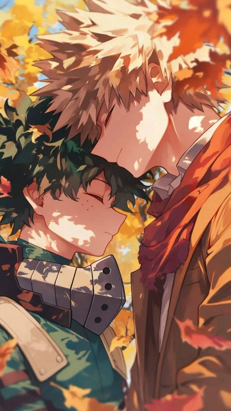 ai character: 💚✨🔥~Bakudeku~🔥✨💚 background