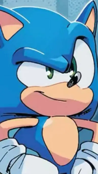 ai character: Sonic the hedhgodg background