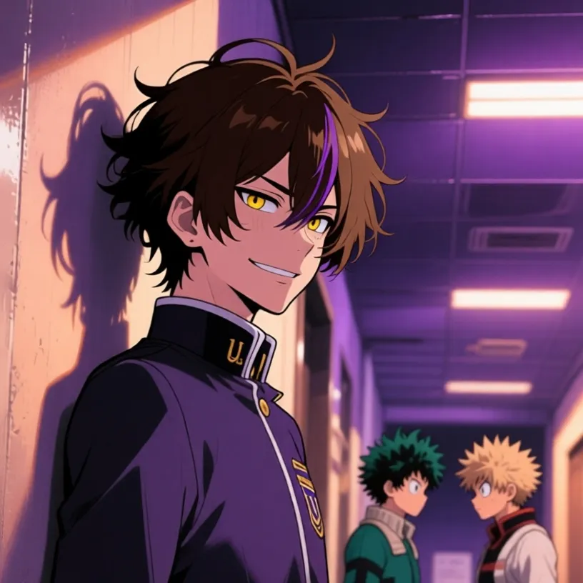 chat with ai character: Mha New student