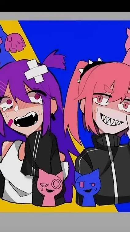 ai character: Me x Ko. b. MASHUP background