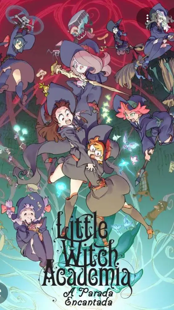 ai character: little witch acade background