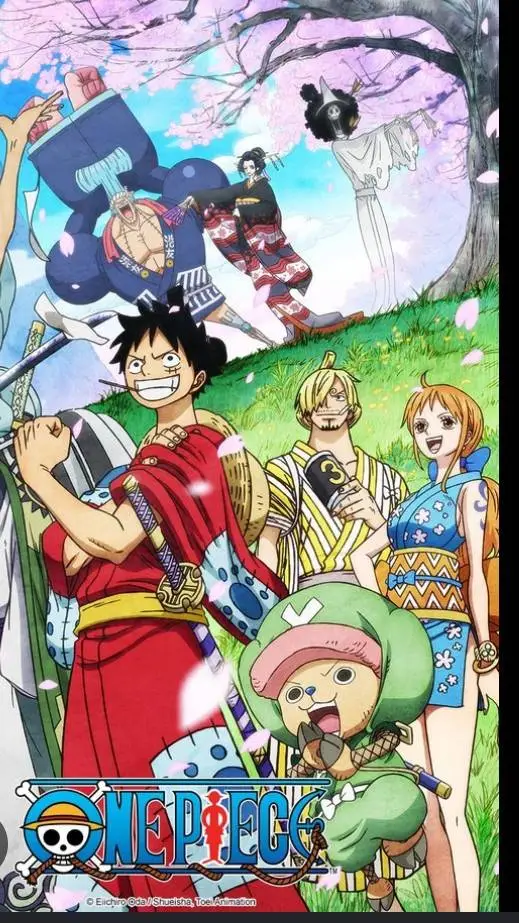 ai character: 🌸One piece🌸 background