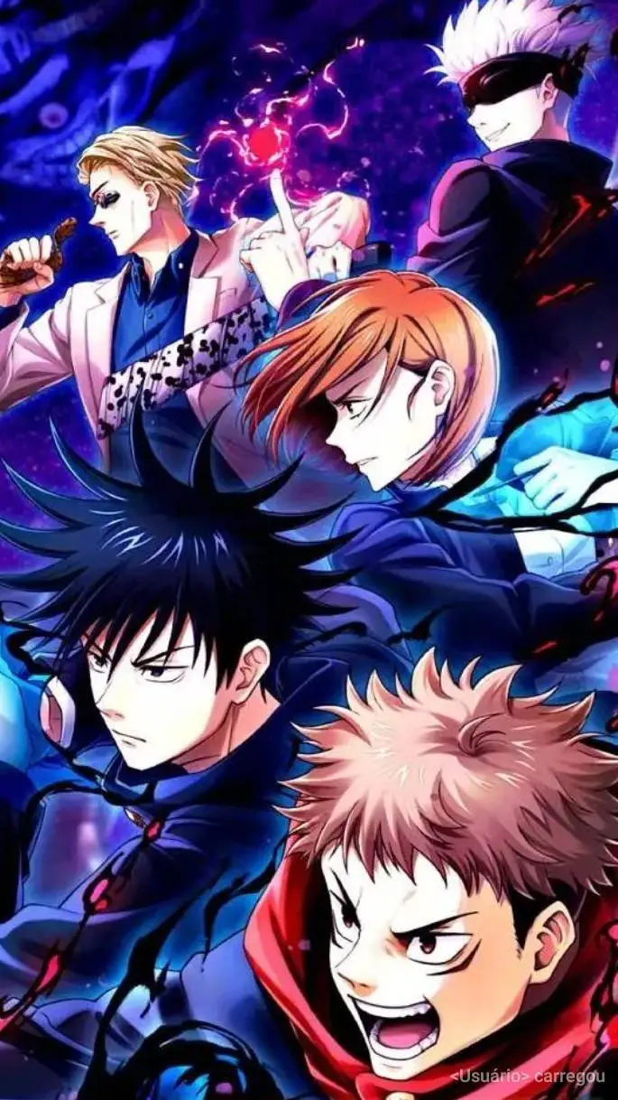 ai character: 🌸 jujutsu kaisen 🌸 background