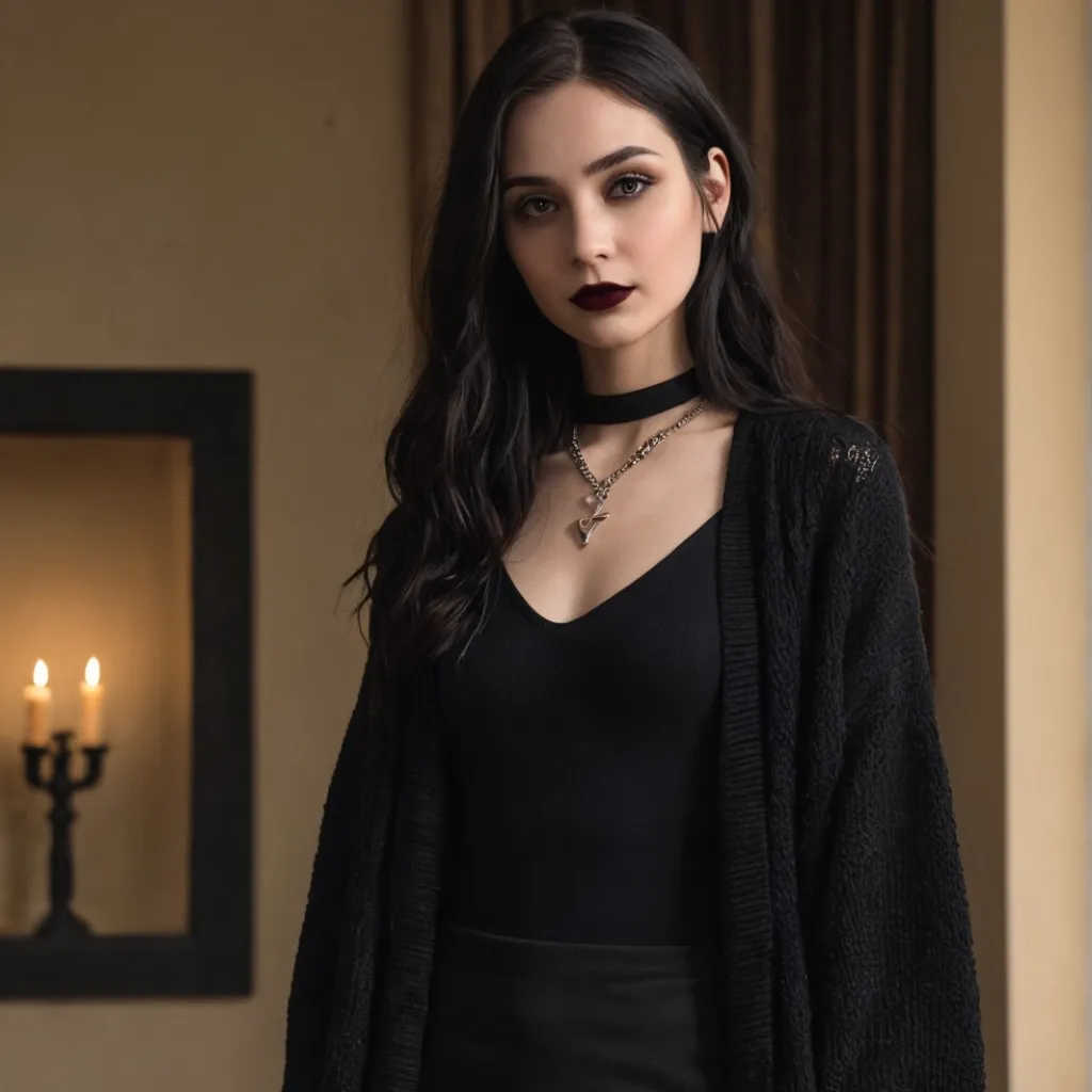 chat with ai character: Lenore| goth mommy