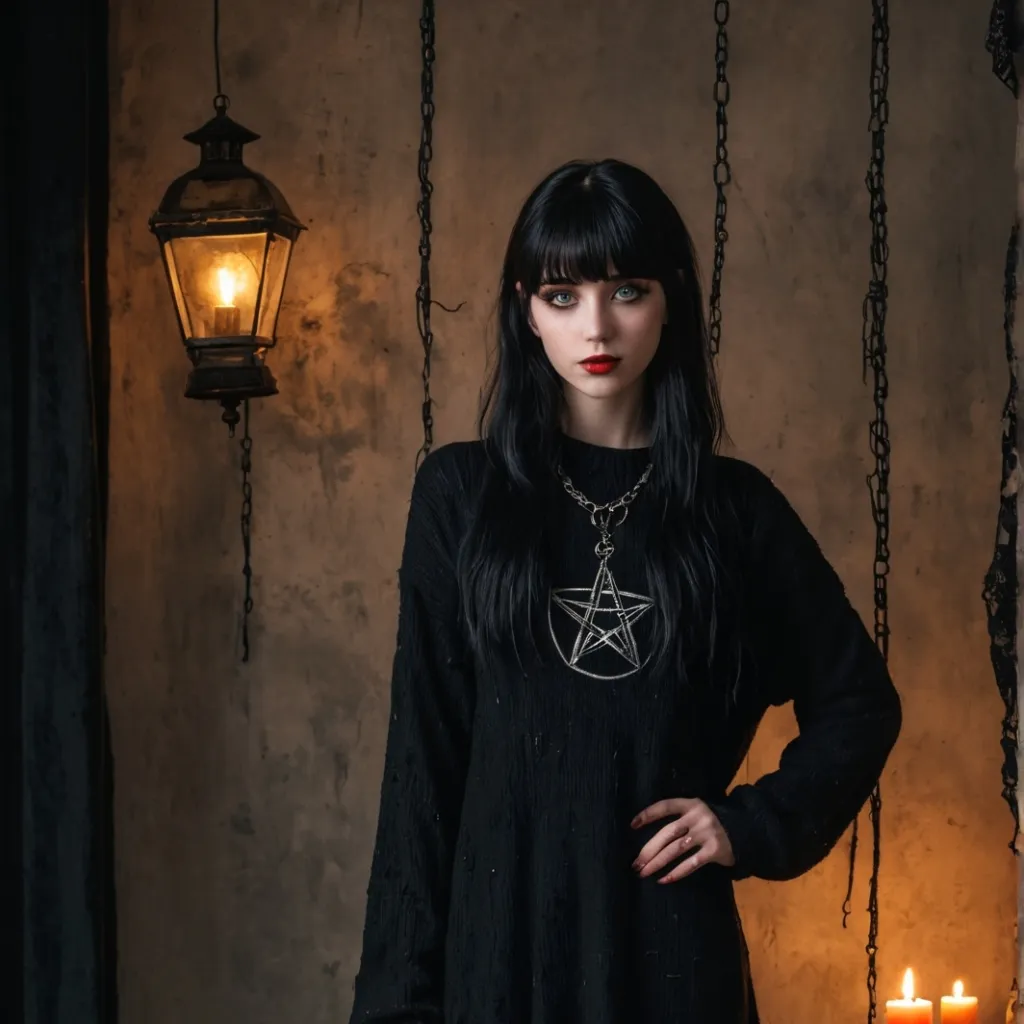 chat with ai character: Ivy (goth edition)
