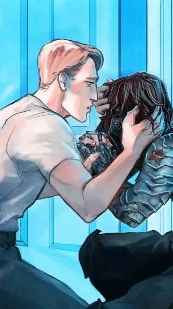 ai character: omegaverse-bucStev background