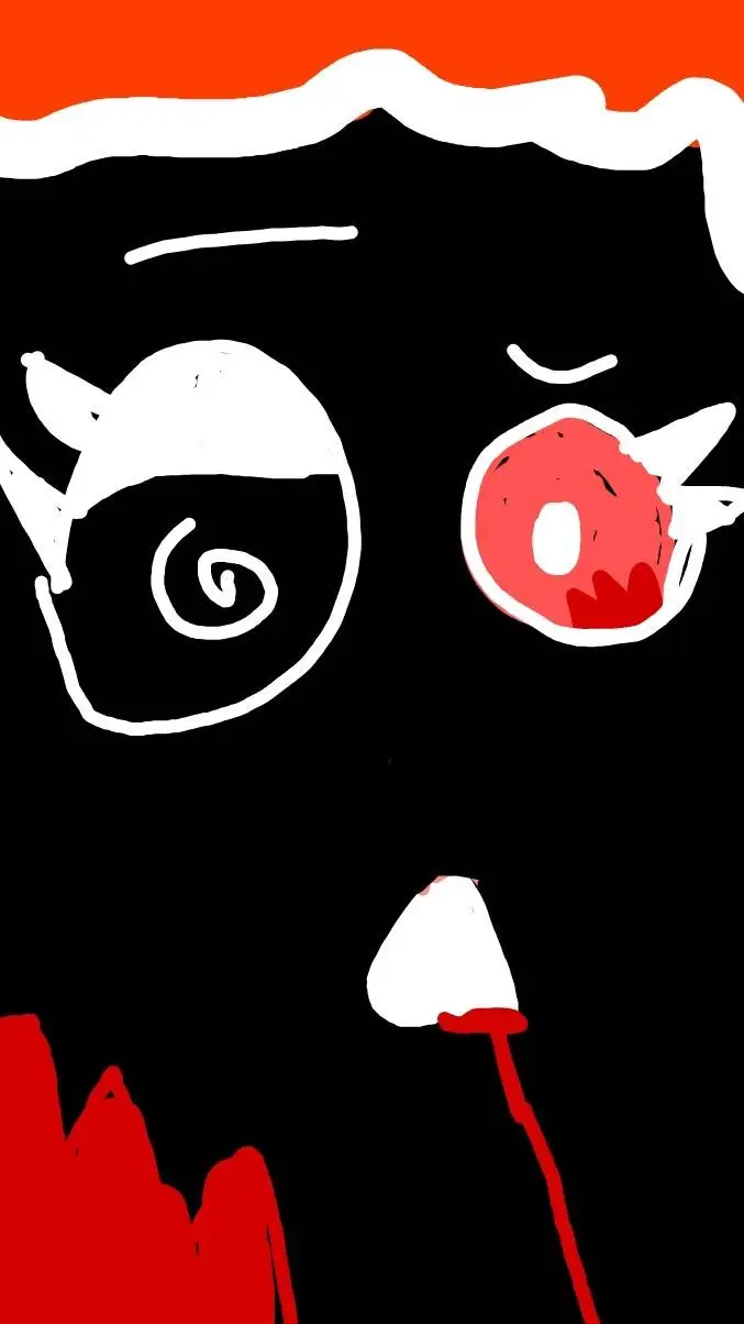 ai character: Mbiu disturbing fa background